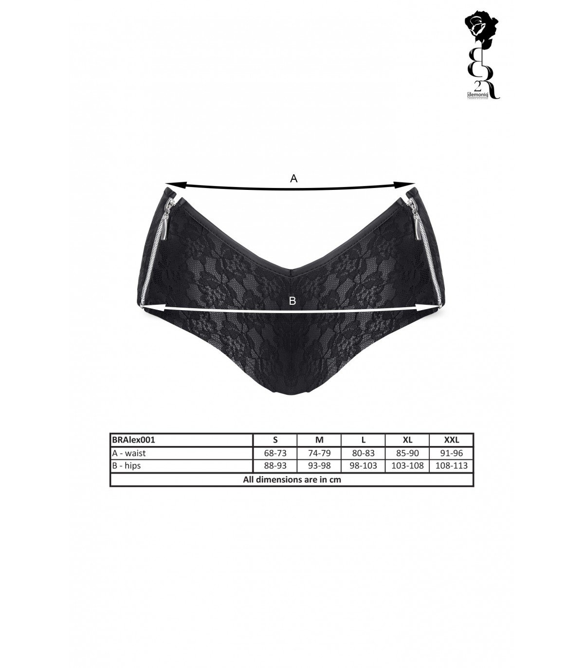 ALEX CULLOTE CREMALLERAS NEGRO XXL - Imagen 3