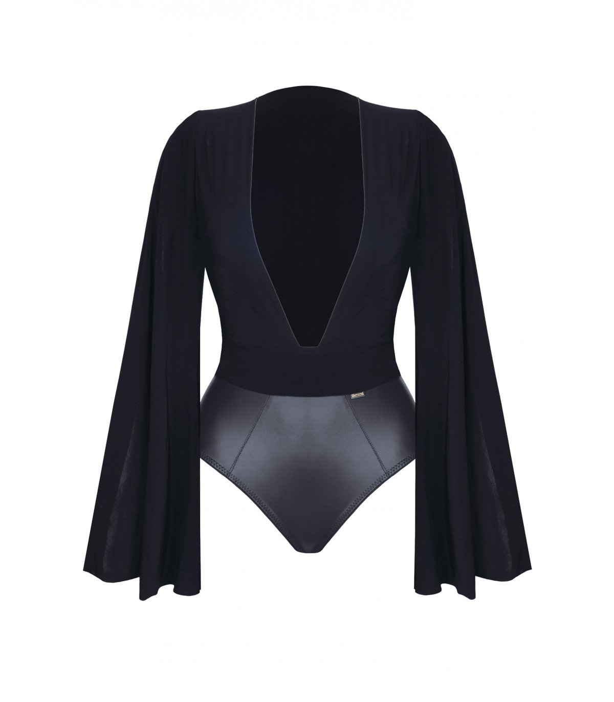 ALEXIS BODY CON MANGA ANCHA NEGRO L - Imagen 11