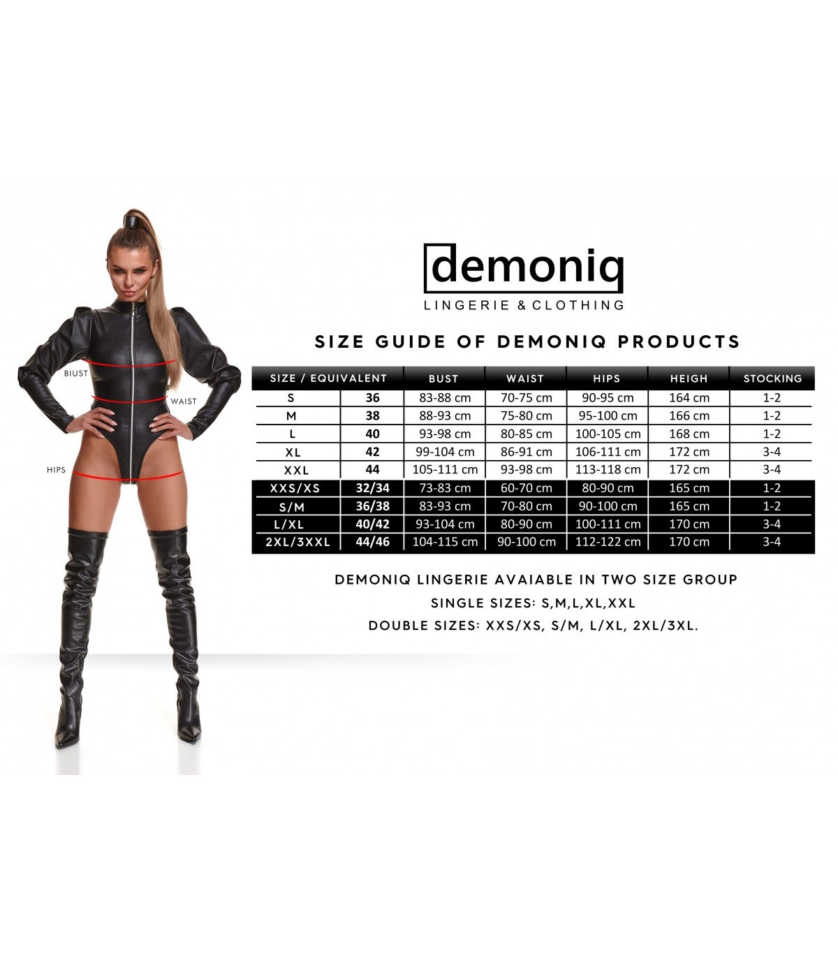 ALEXIS BODY CON MANGA ANCHA NEGRO L - Imagen 12