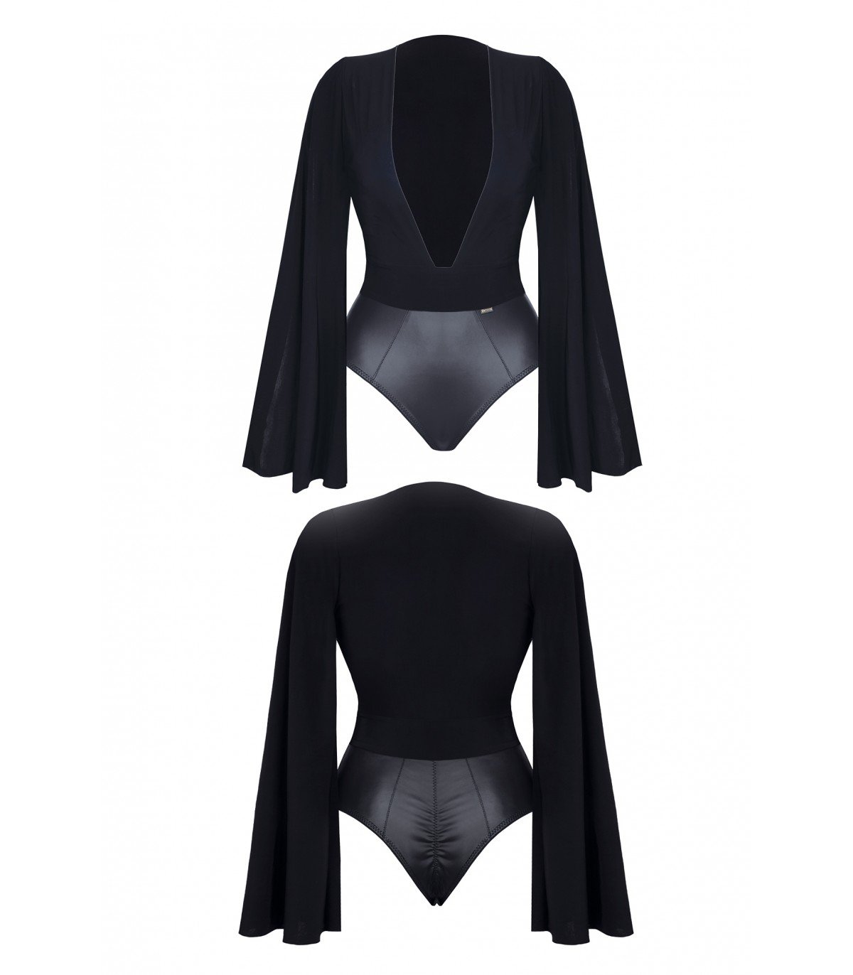 ALEXIS BODY CON MANGA ANCHA NEGRO L - Imagen 8