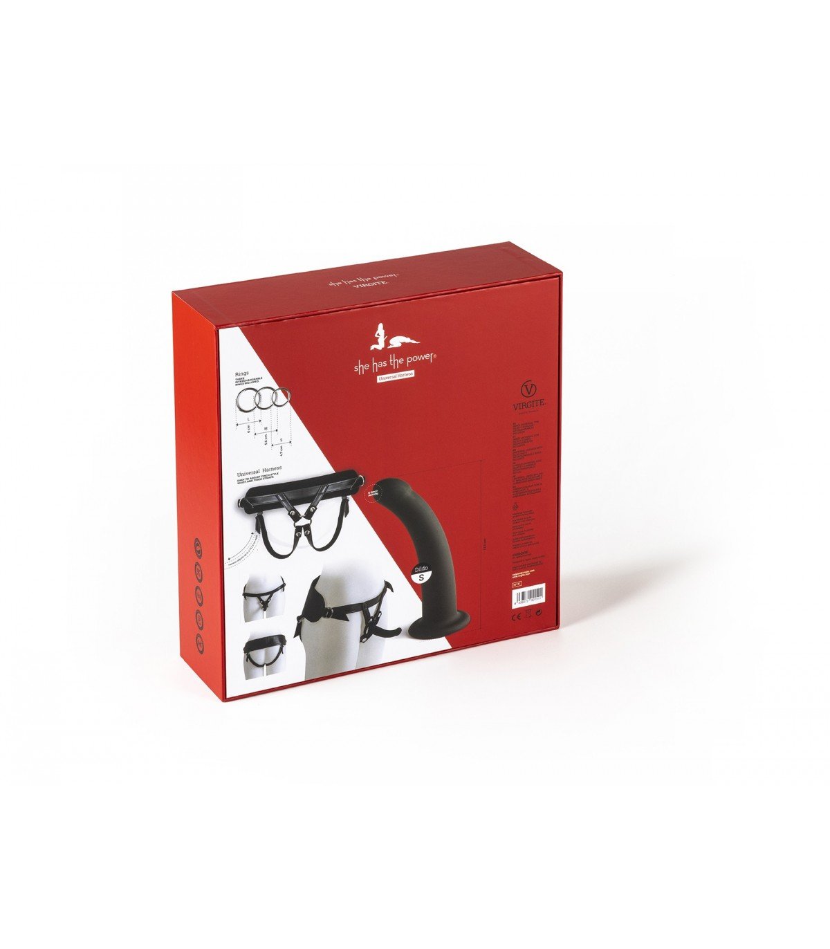 ARNÉS CON DILDO NEGRO TALLA S - Imagen 9