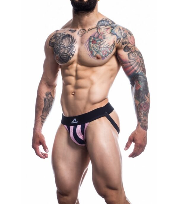 C4M SUSPENSORIO STRIPE ROSA S