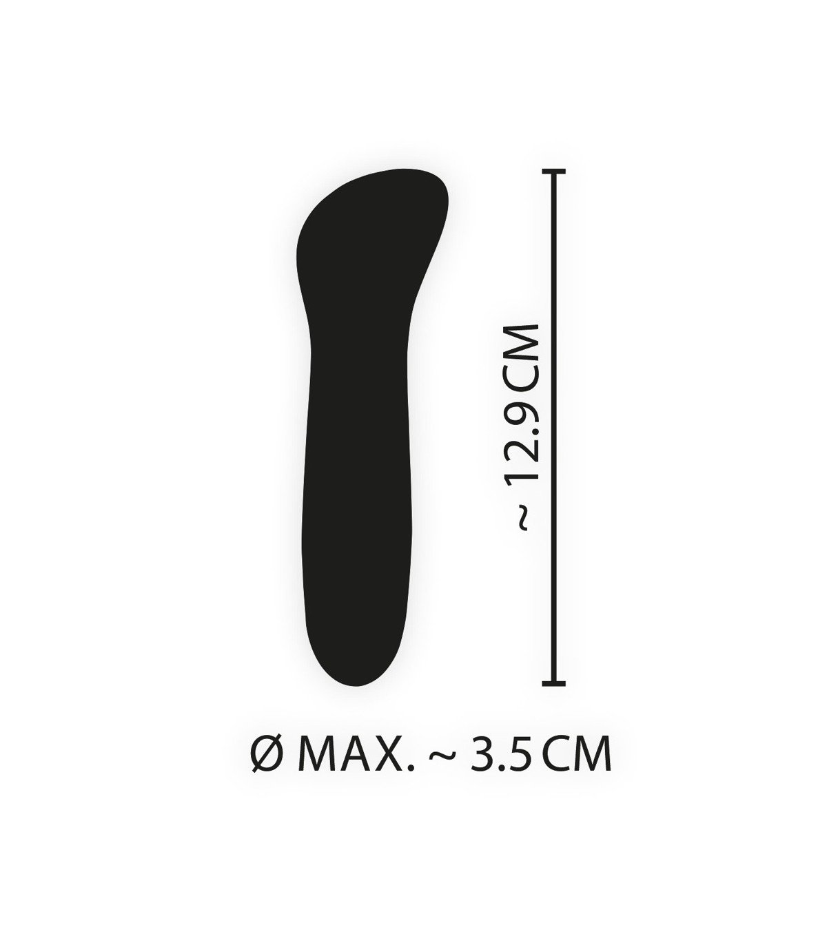 CUTIES MINI VIBRADOR AZUL - Imagen 5