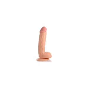 DILDO REALÍSTICO C/ TESTÍCULOS 21 CM FLESH