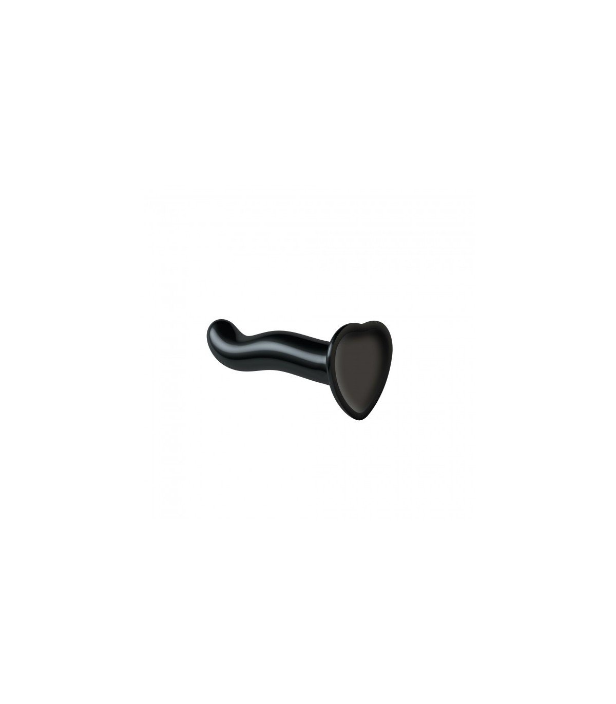 DILDO SILICONA ESTIMULADOR PUNTO P/G NEGRO L - Imagen 7