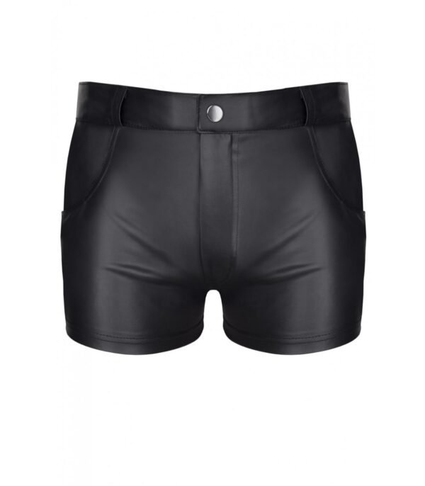 FEDERICO PANTALÓN CORTO WETLOOK NEGRO S