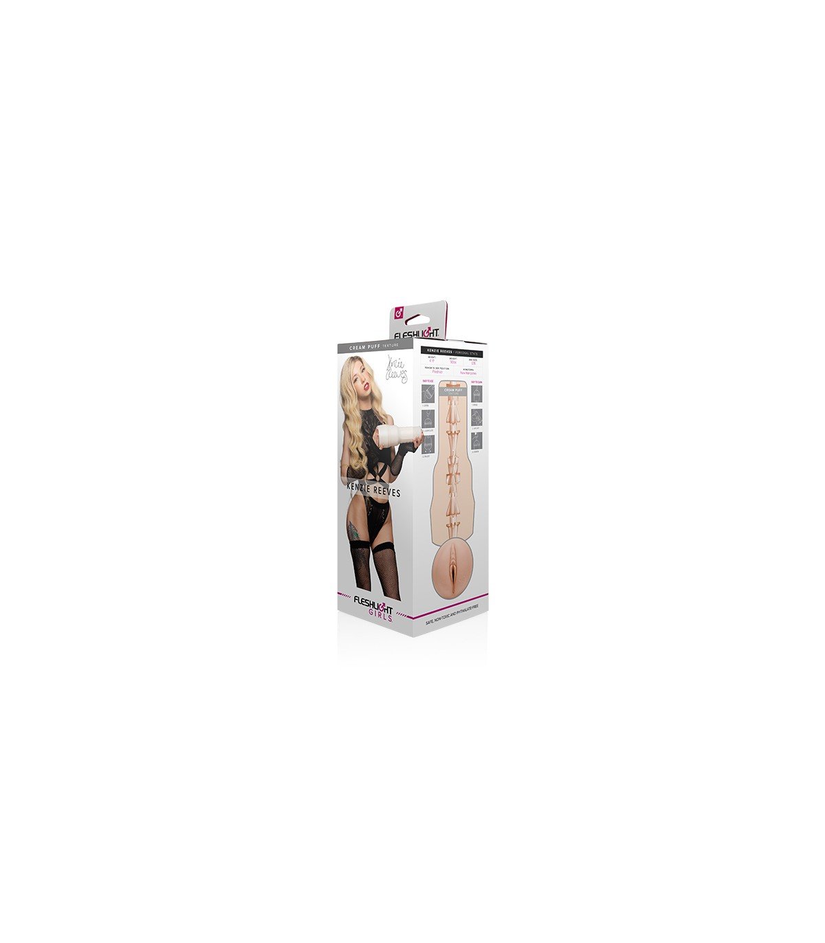 FLESHLIGHT GIRLS KENZIE REEVES CREAMPUFF - Imagen 5