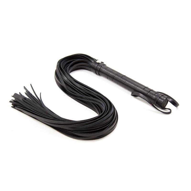 Flogger Mango de Metal 69 cm Negro - Imagen 2