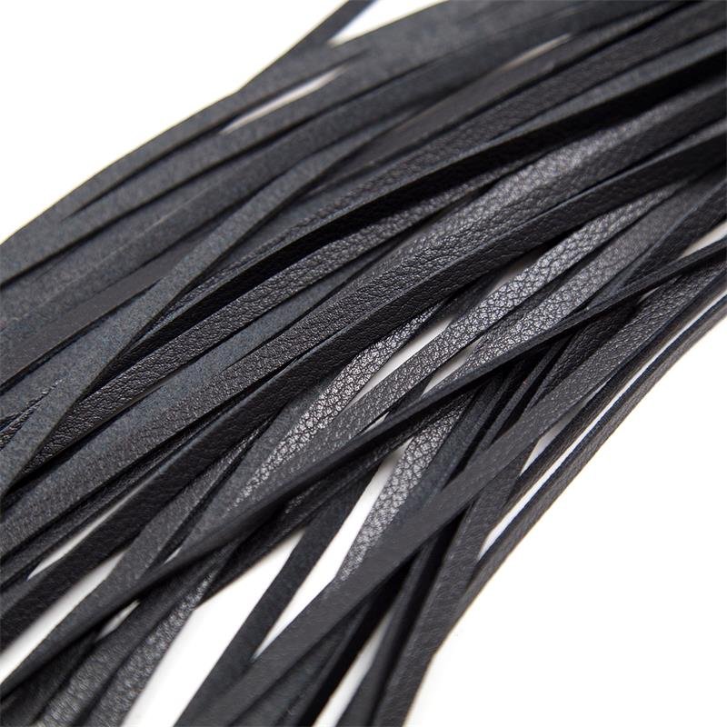 Flogger Mango de Metal 69 cm Negro - Imagen 5