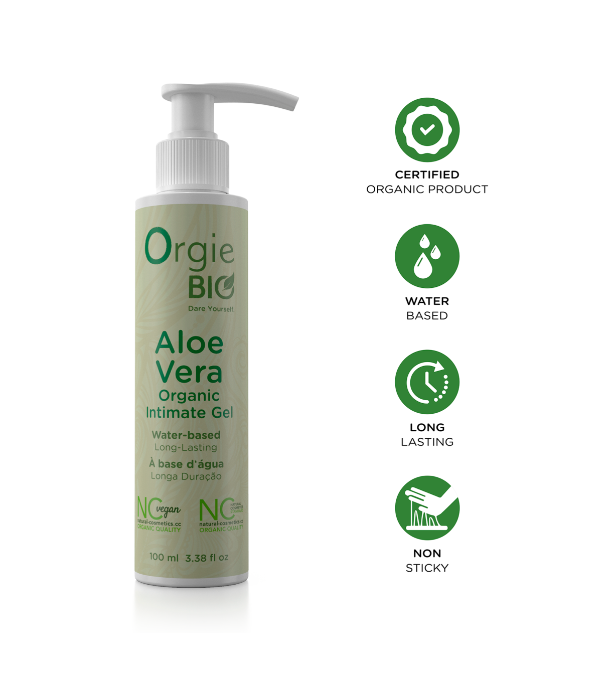 GEL MASAJE ORGÁNICO BIO ALOE VERA 100 ML - Imagen 2