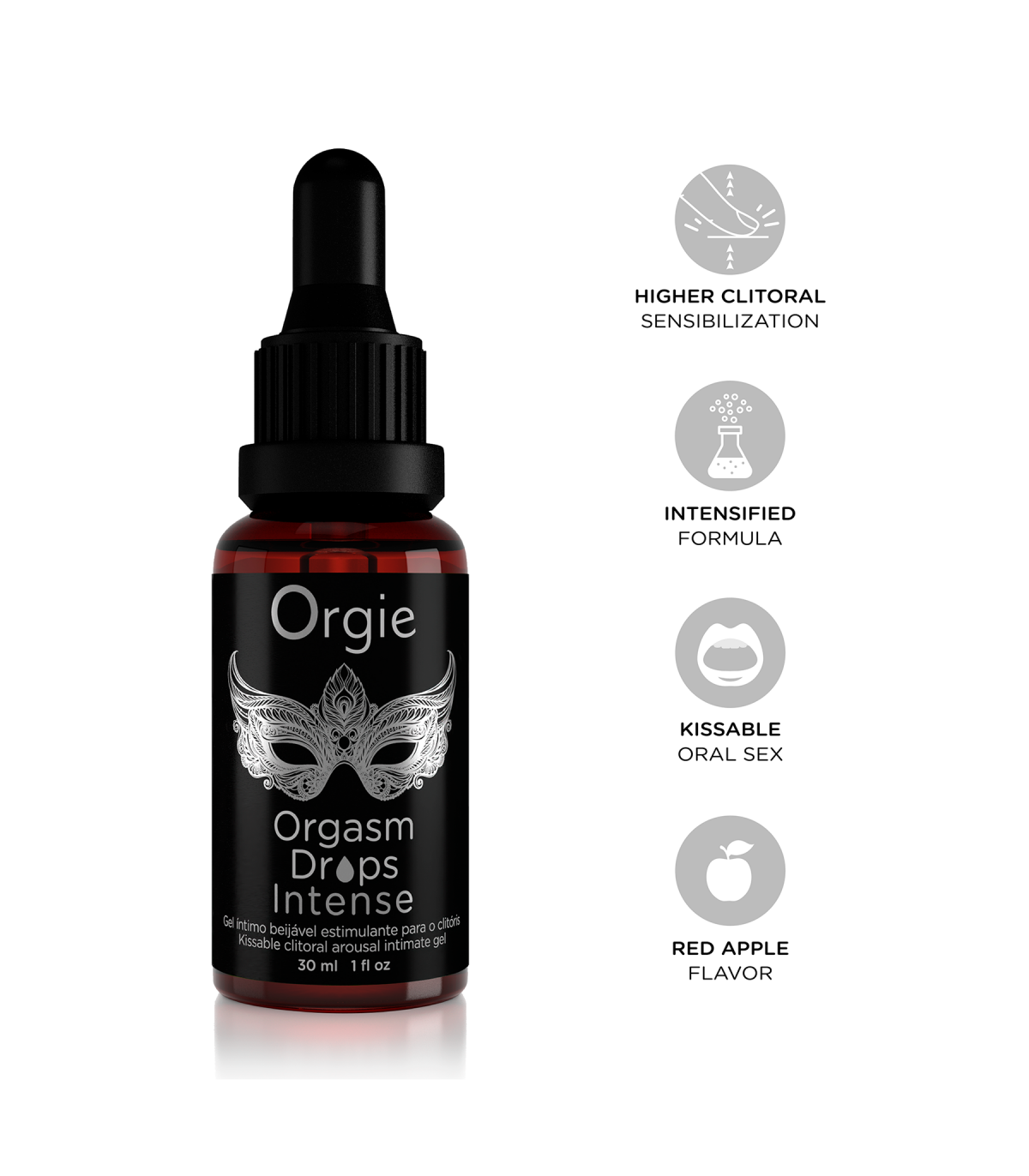 GOTAS CLITORIS ORGASM DROPS INTENSE 30 ML