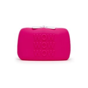 HAPPY RABBIT WOW STORAGE ZIP BAG SMALL PINK