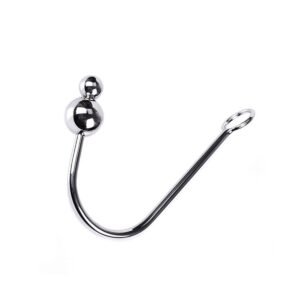 HOOK ACERO 40 CM DOBLE BOLA PEQUEÑA