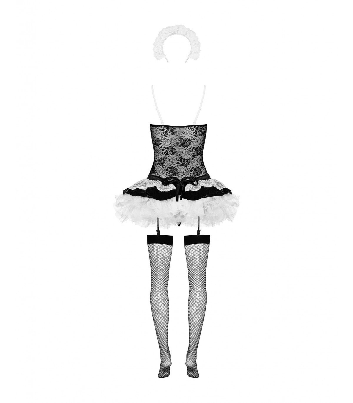 HOUSEMAID 5 PCS COSTUME S/M - Imagen 4