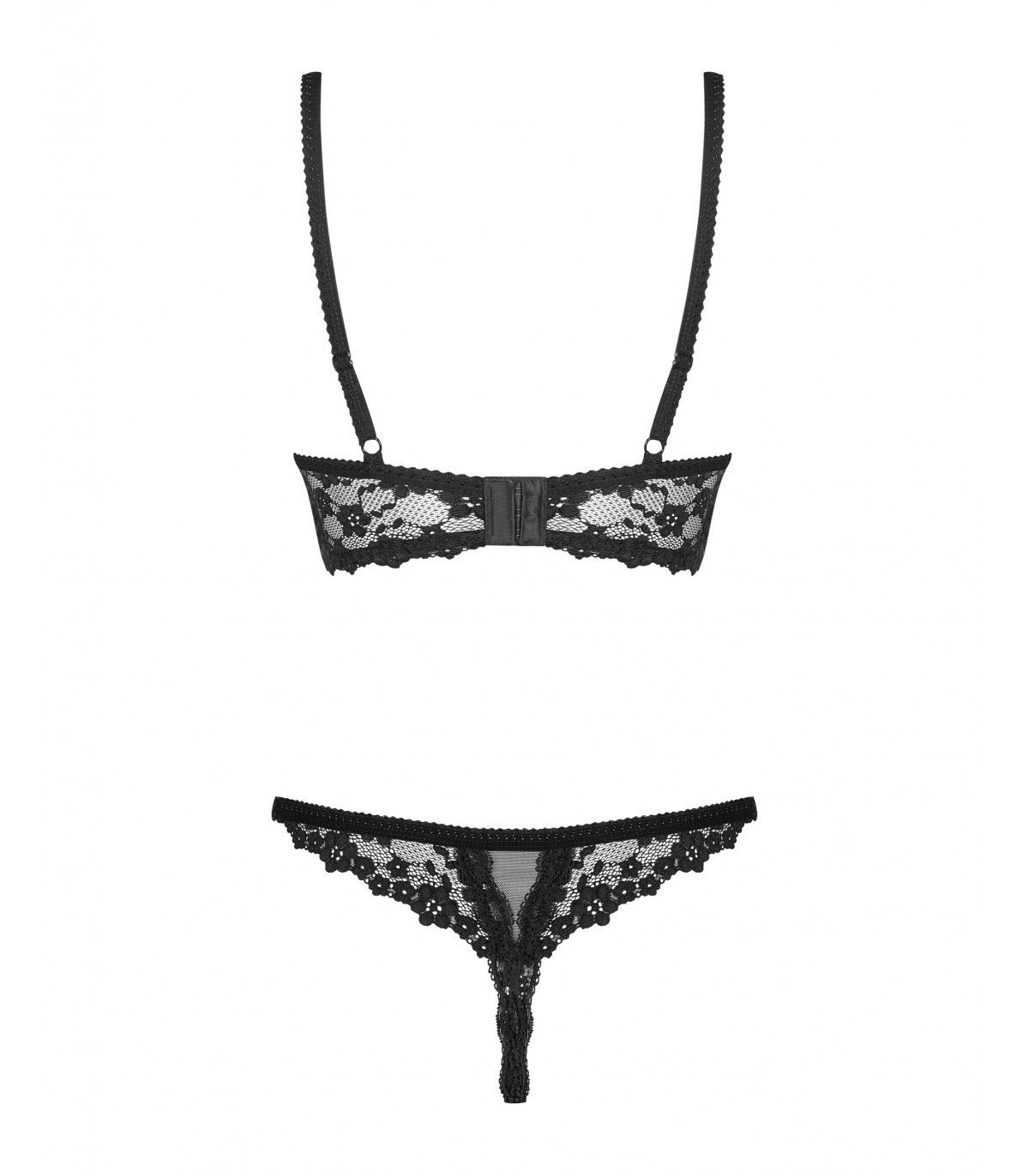 LETICA 2-PCS CUPLESS SET BLACK S/M - Imagen 4