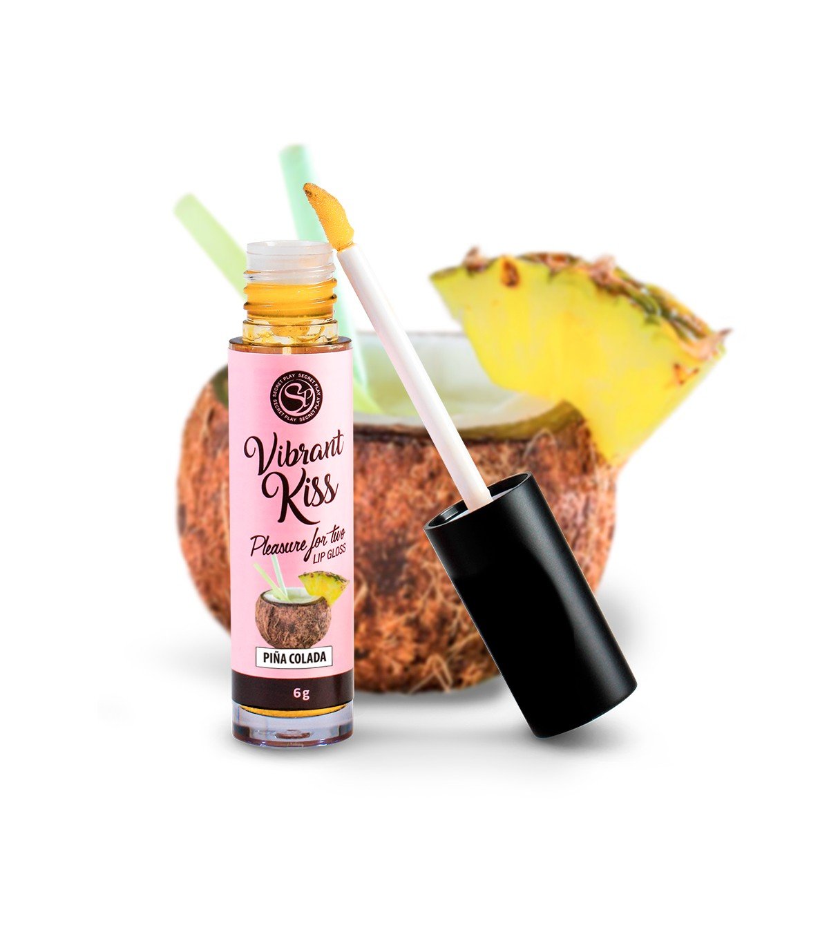 LIP GLOSS VIBRANT KISS PIÑA COLADA