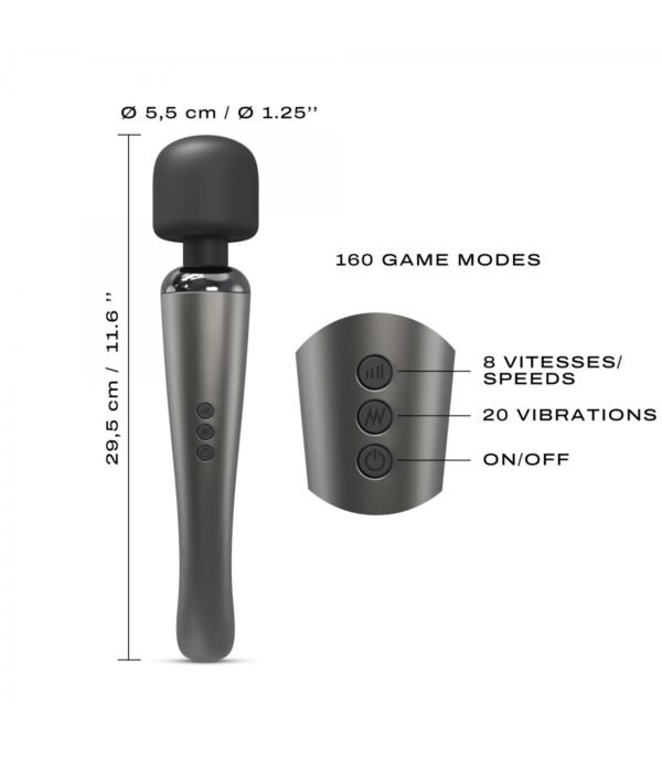 MASAJEADOR MEGAWAND USB PLATA - Imagen 6