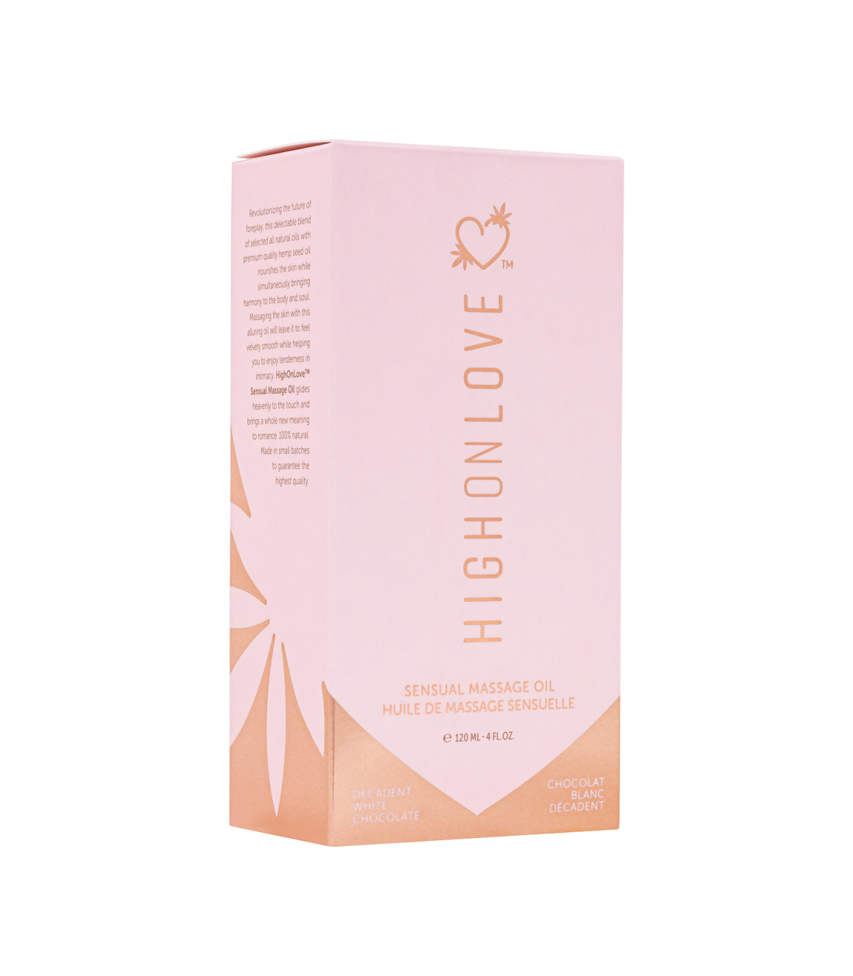 MASSAGE OIL DECADENT WHITE CHOCOLATE 120 ML - Imagen 3
