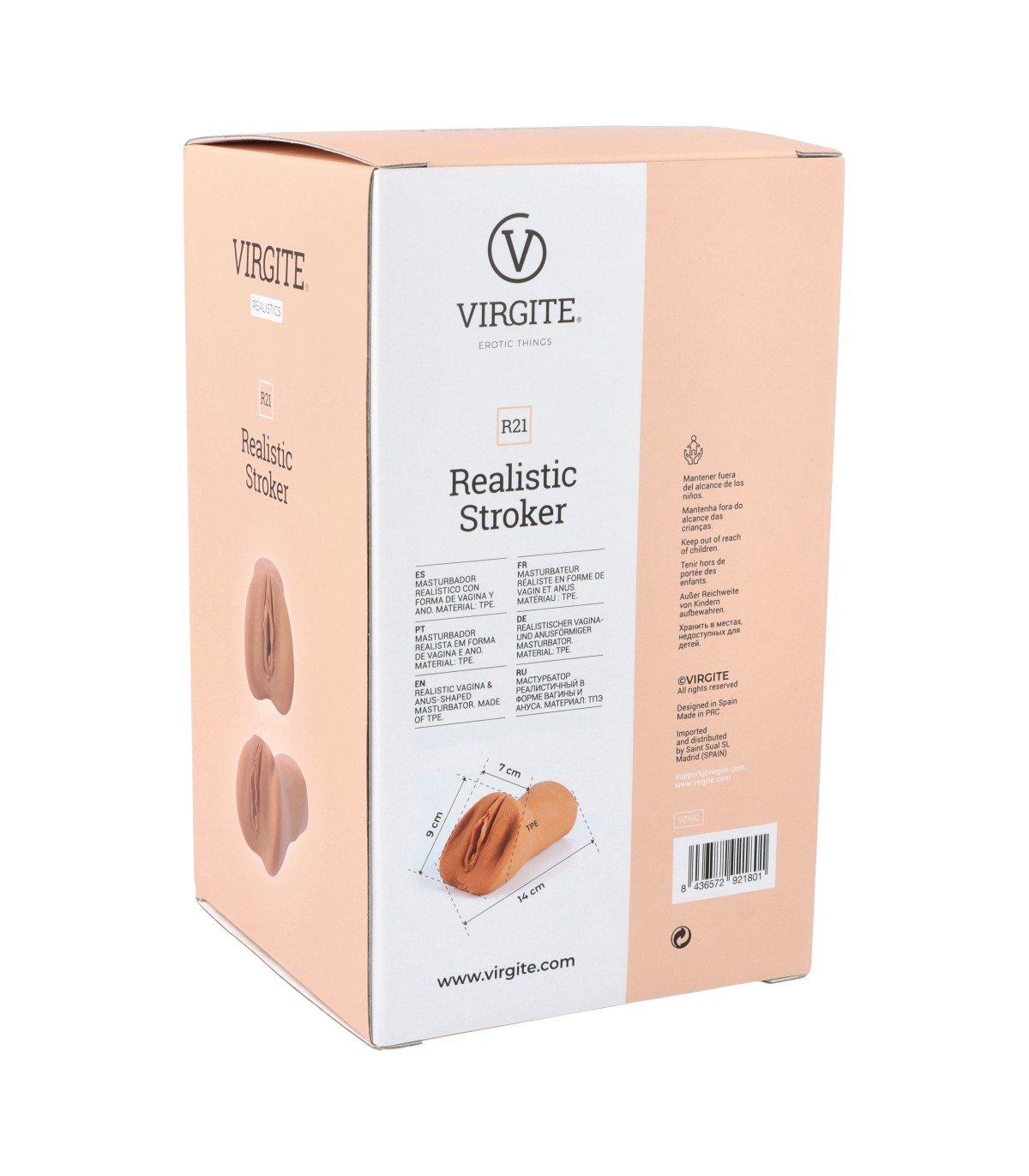 MASTURBADOR VAGINA R21 FLESH - Imagen 6