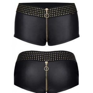 MICHELLE SHORT CON CREMALLERA NEGRO M
