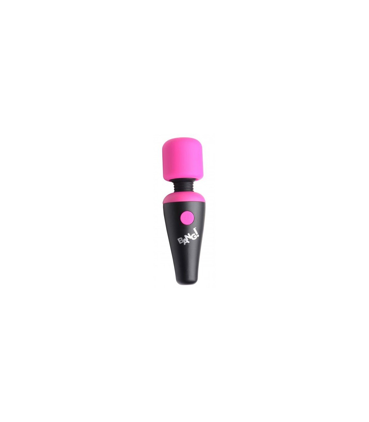 MINI MASAJEADOR WAND 10 FUNCIONES USB ROSA
