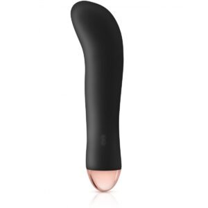 MINI VIBRADOR SILICONA PUNTO G RECARGABLE BIRD NEGRO