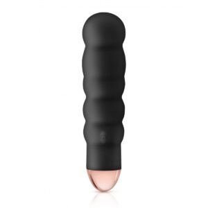 MINI VIBRADOR SILICONA RECARGABLE GIGGLE NEGRO