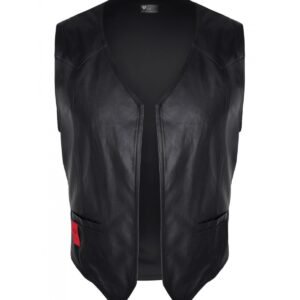 OLIVER CHALECO NEGRO CON AJUSTE DETRÁS XL