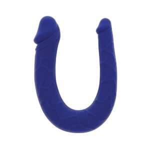 PENE DOBLE SILICONA 30 CM AZUL
