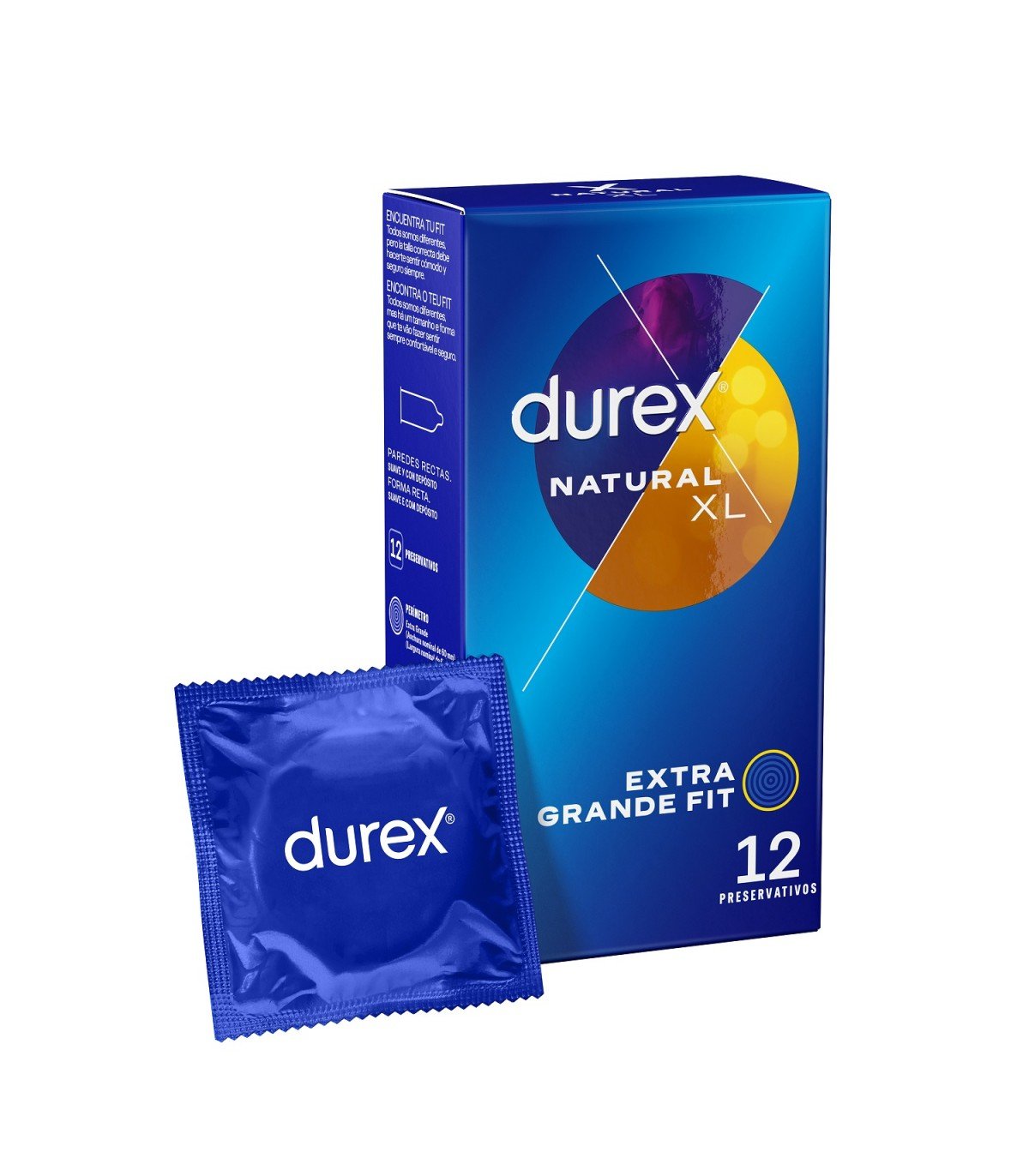 PRESERVATIVOS DUREX XL 12 UDS