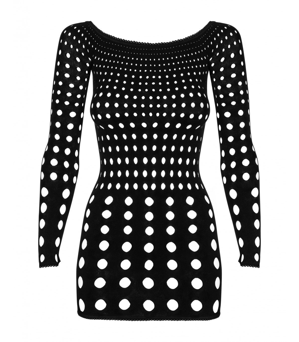 ROCKER DRESS BLACK S/M/L - Imagen 3