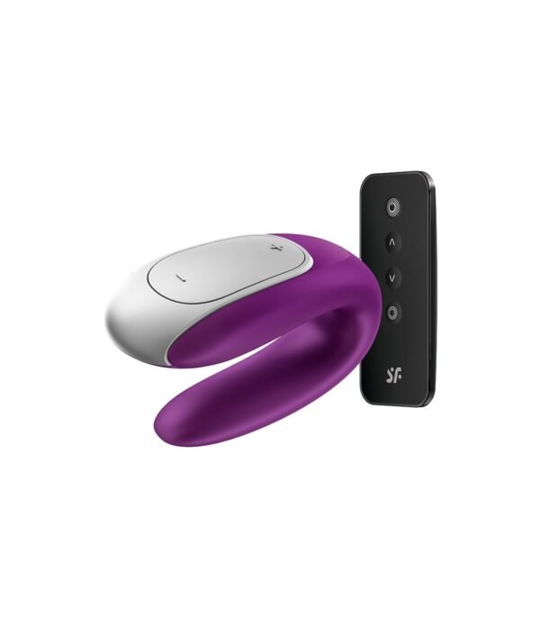 SATISFYER DOUBLE FUN C/ MANDO Y APP VIOLETA