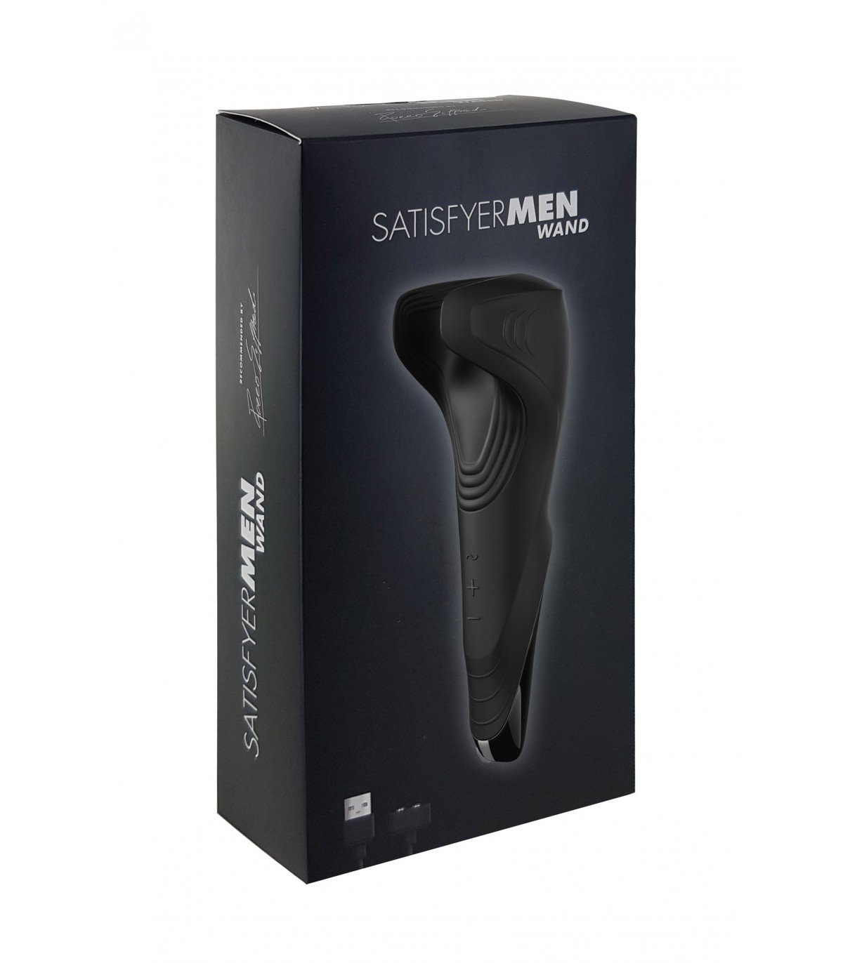 SATISFYER MASTUBRADOR WAND HOMBRE NEGRO - Imagen 2