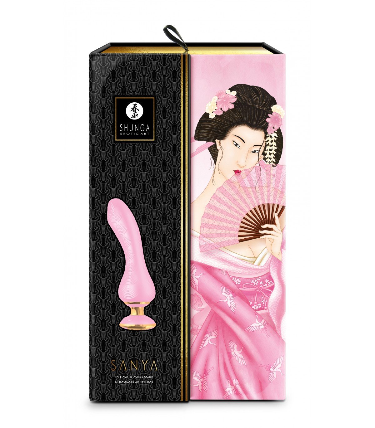 SHUNGA VIBRADOR MASAJEADOR SANYA USB ROSA - Imagen 4
