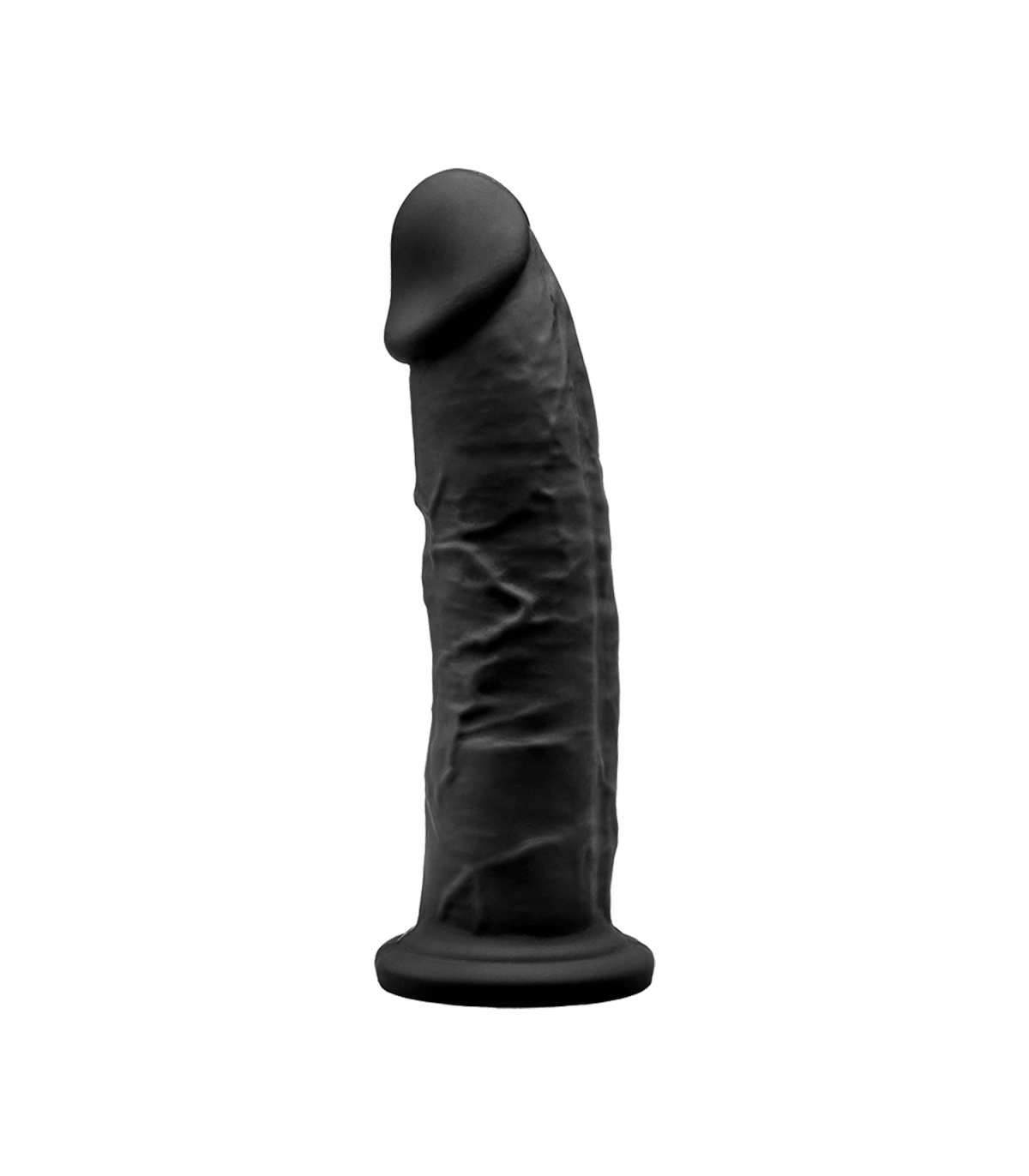 SILEXD DILDO SILICONA MODEL 2 7'5 NEGRO"