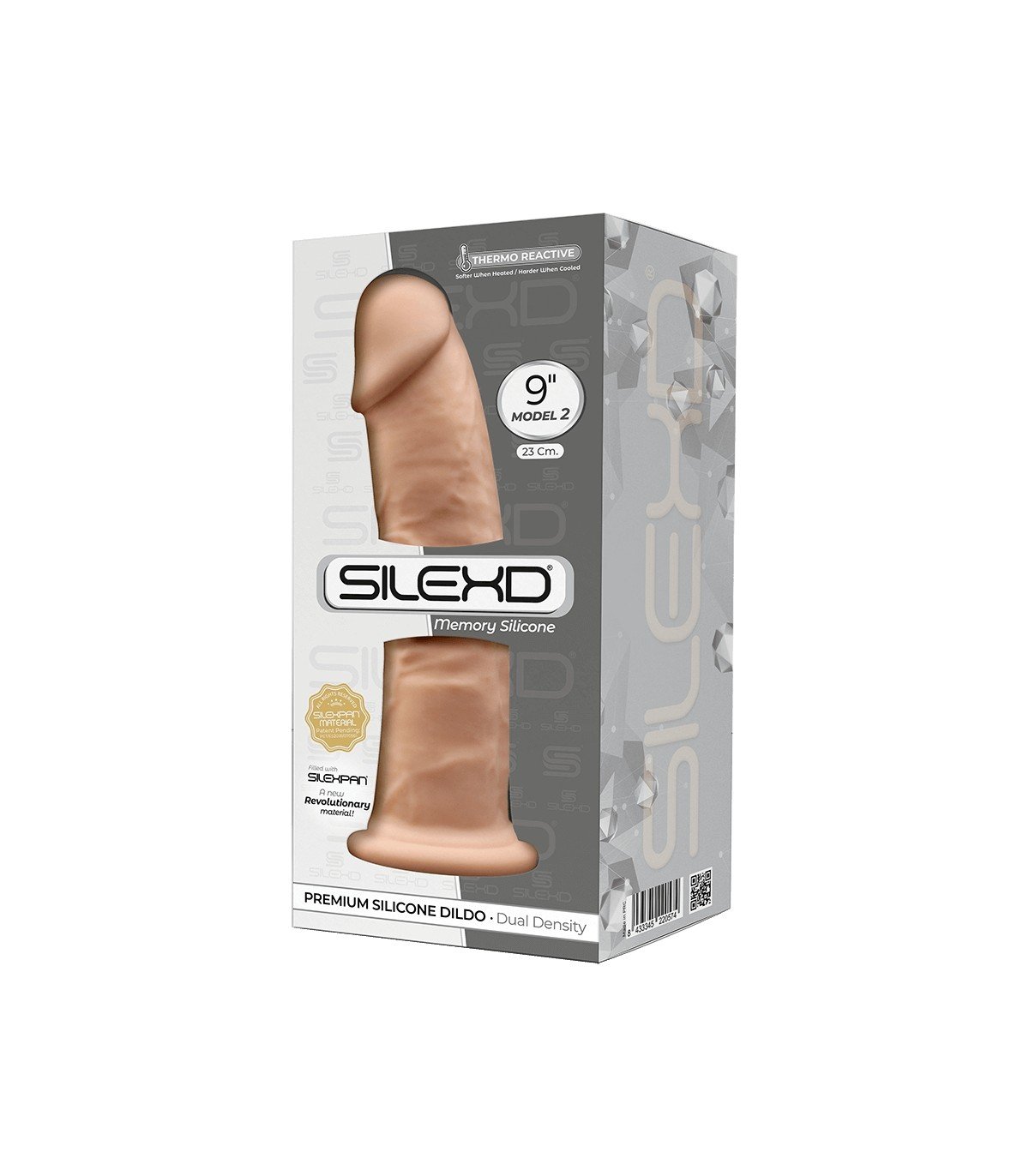 SILEXD DILDO SILICONA MODEL 2 9 FLESH" - Imagen 3