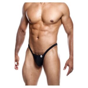 TANGA Y BUNS NEGRO L