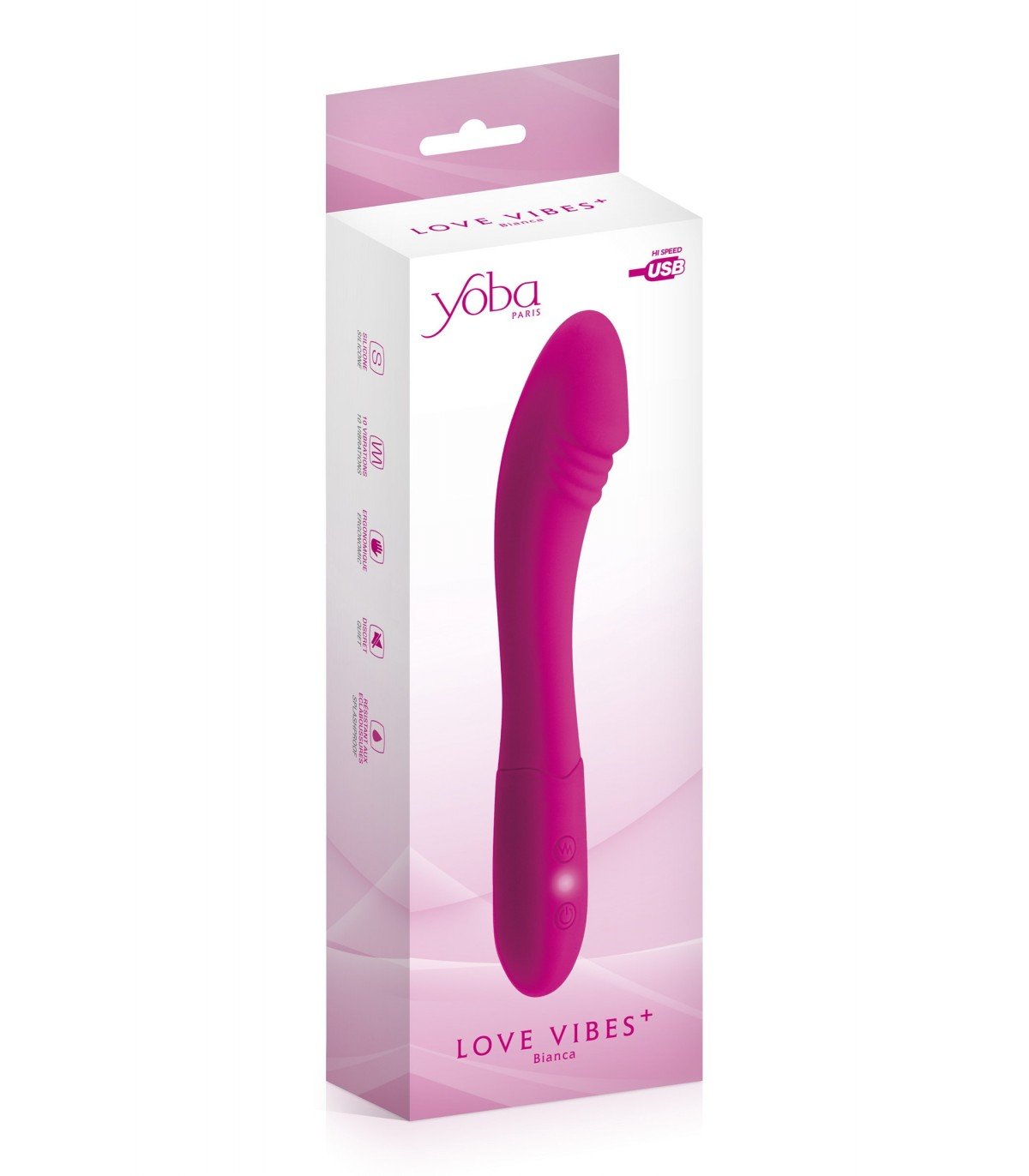 VIBRADOR G-SPOT BIANCA RECARGABLE - Imagen 3