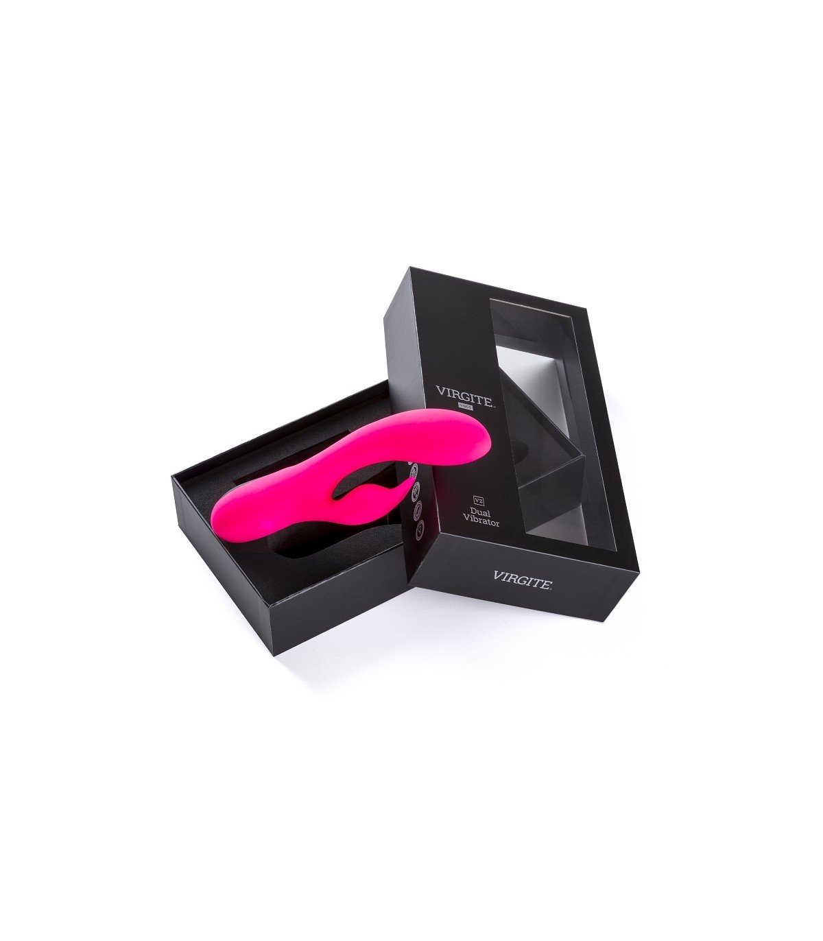 VIBRADOR RECARGABLE V2 ROSA - Imagen 3
