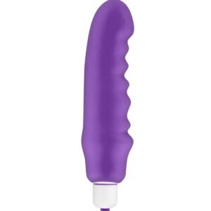 VIBRADOR SILICONA CHUBBIE MORADO