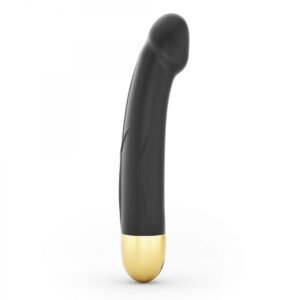 VIBRADOR SILICONA RECARGABLE M ORO