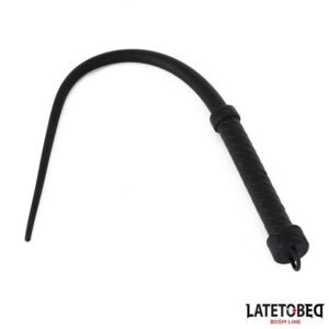 Látigo de Silicona Negro 63.5cm-LATETOBED BDSM LINE (LoveCherry) EAN: 8436615007127