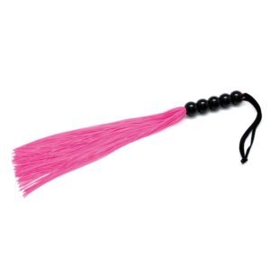 Flogger Silicona Rosa 38 cm-BONDAGE PLAY (LoveCherry) EAN: 8718924235812